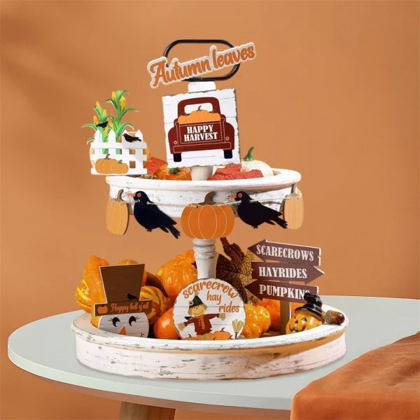 Fall Harvest 10-Piece Tiered Set