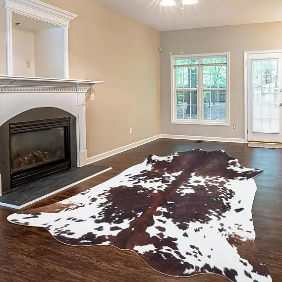 Cowhide Rug Cow Print Rug 10x8 Feet